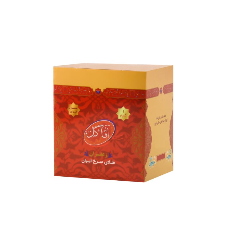 Sargol Aghagol saffron - 1 gram, pack of 12 pieces