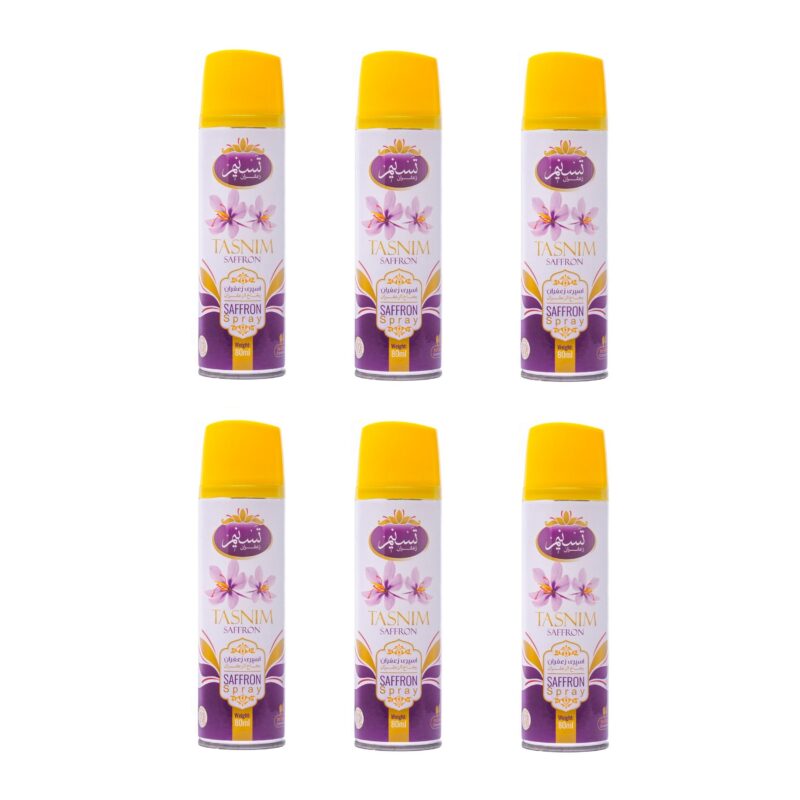 Tasnim saffron spray - 80 ml set of 6 pieces