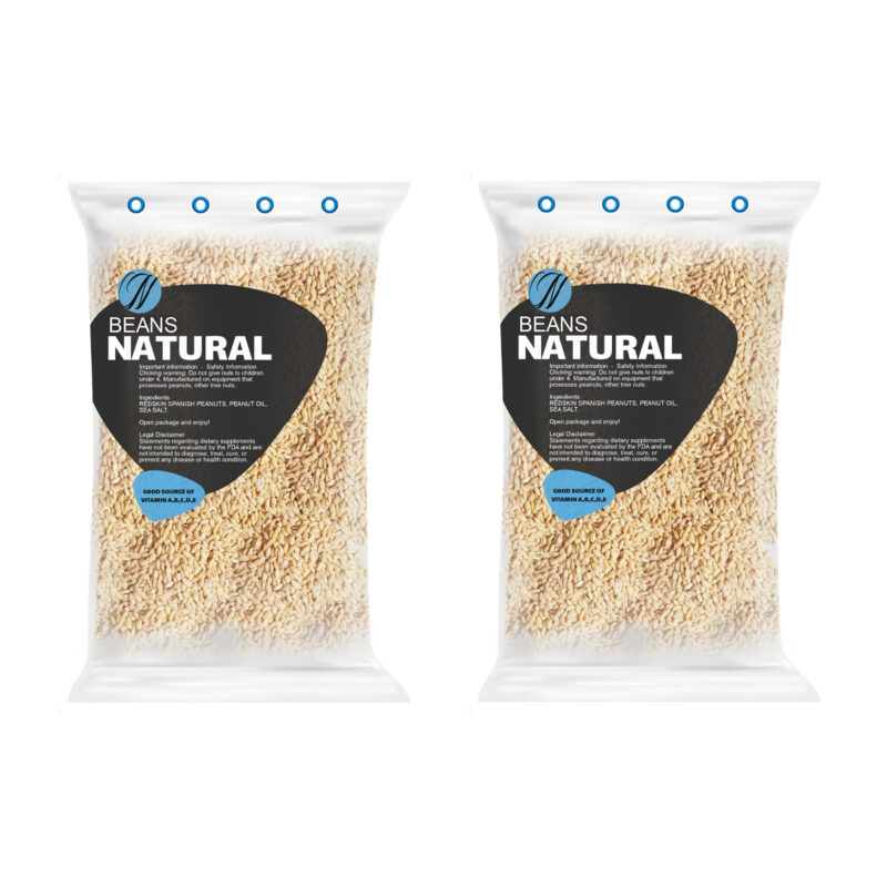 Natural peeled oats - 5 kg pack of 2 pieces