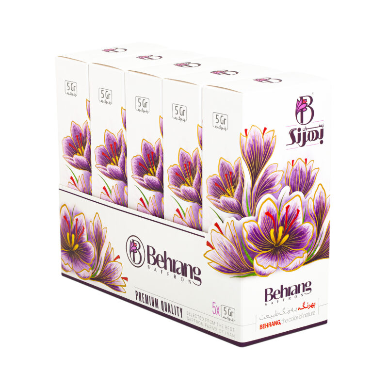 Sergol Behrang saffron - 5 grams, 5 pieces