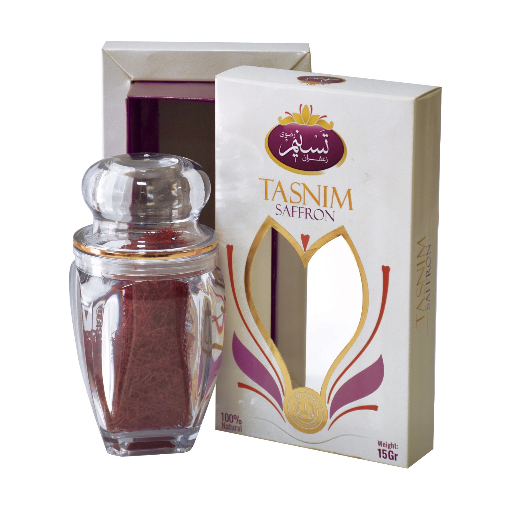 Negin Tasnim saffron - 15 grams - Image 3