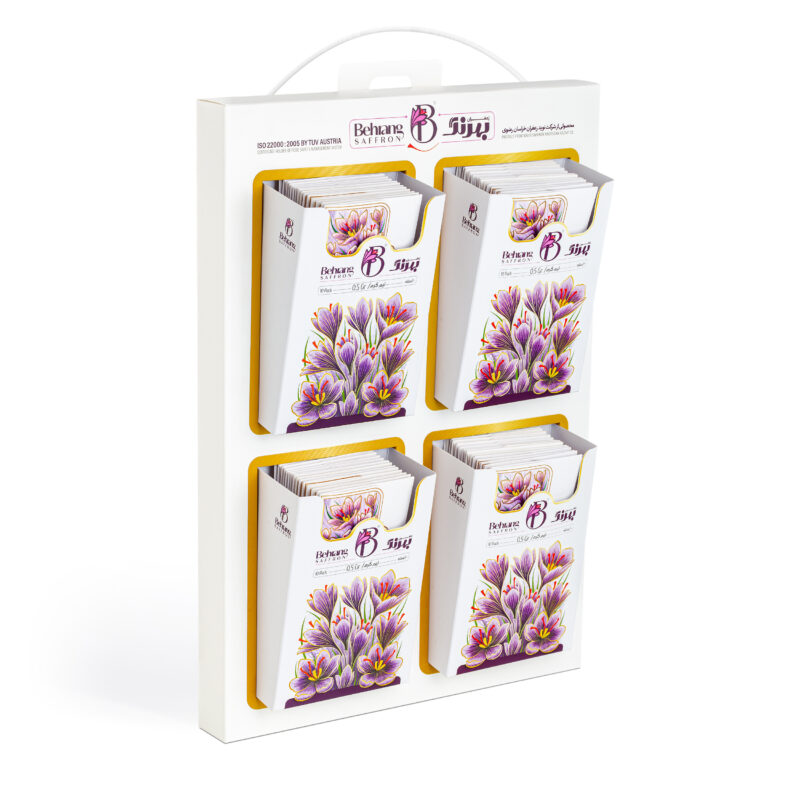 Behrang saffron - 0.5 grams, pack of 40 pieces