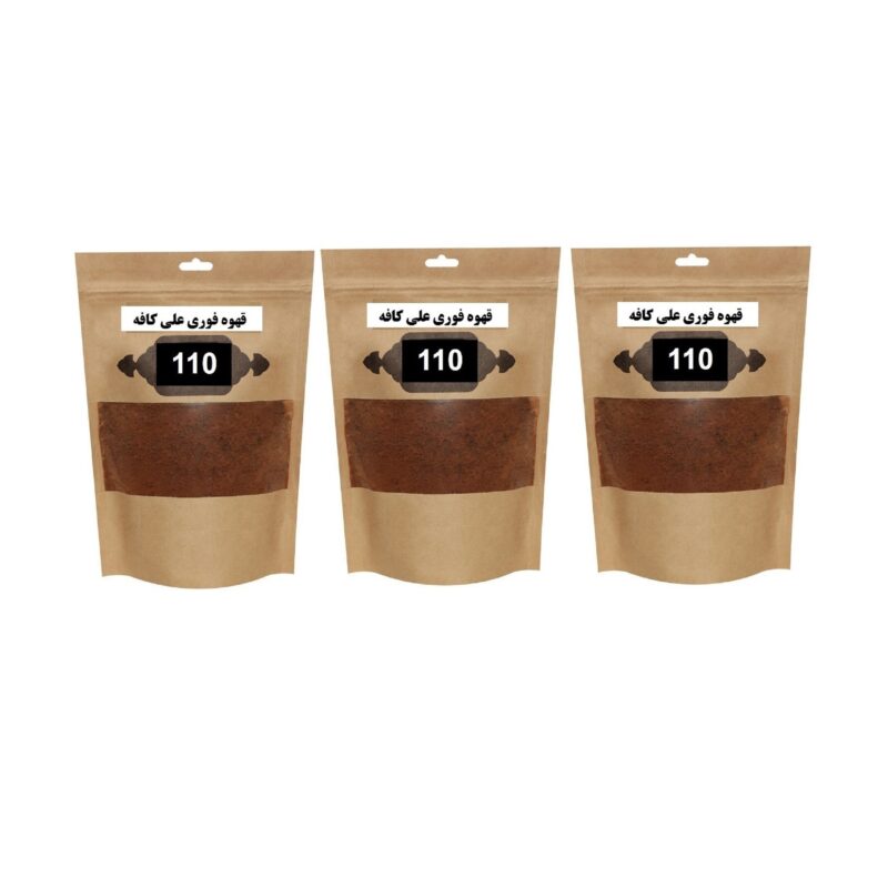 Ali Cafe instant coffee 110 - 400 grams, 3 pieces pack
