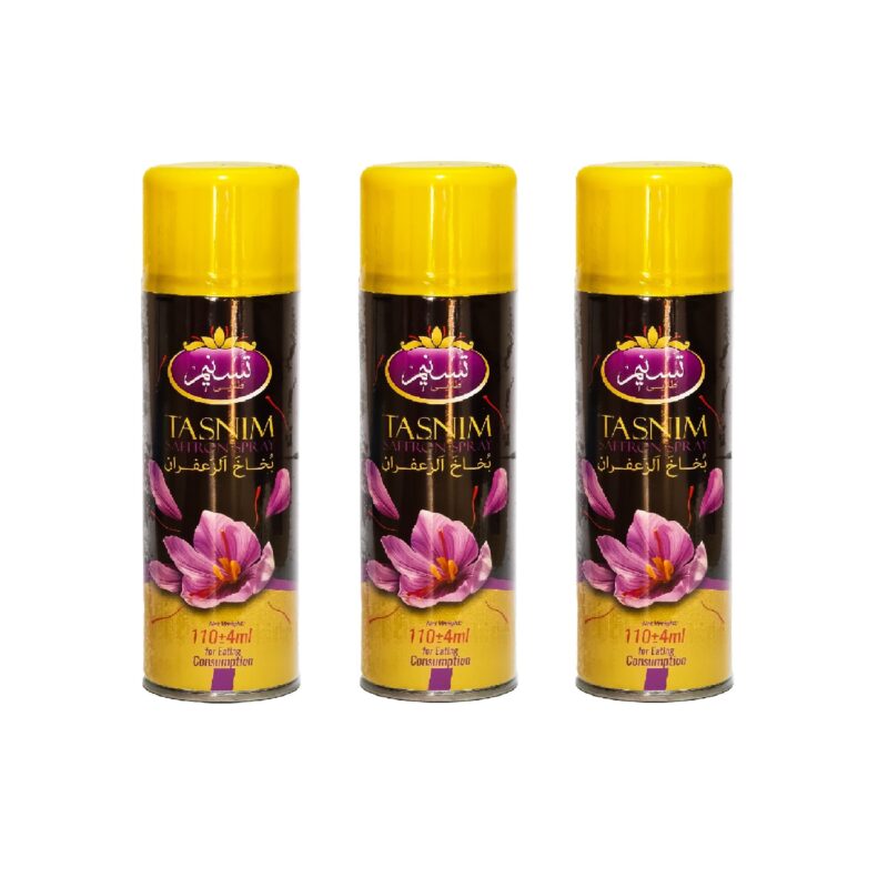 Golden Tasnim saffron spray - 110 ml set of 3 pieces