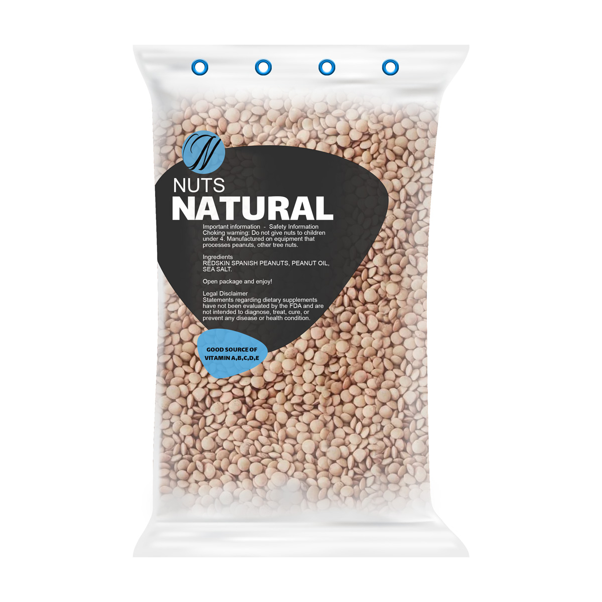 Natural lentils - 3 kg