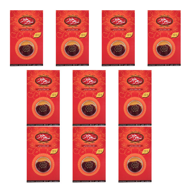 Sergol Saharkhiz saffron - 0.5 grams, pack of 10 pieces