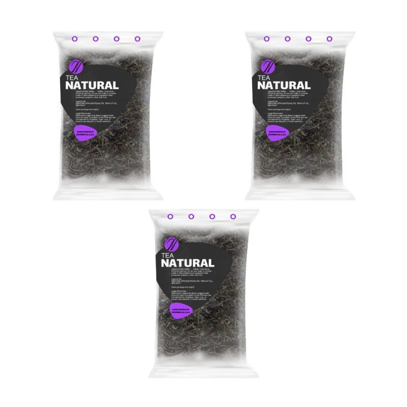 Ceylon natural green tea - 500 grams, 3 packs