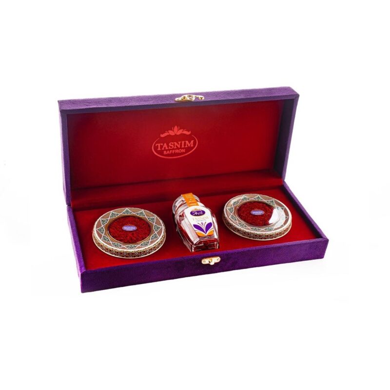 Sargol Khatam saffron and Tasnim gem set of 3 pieces