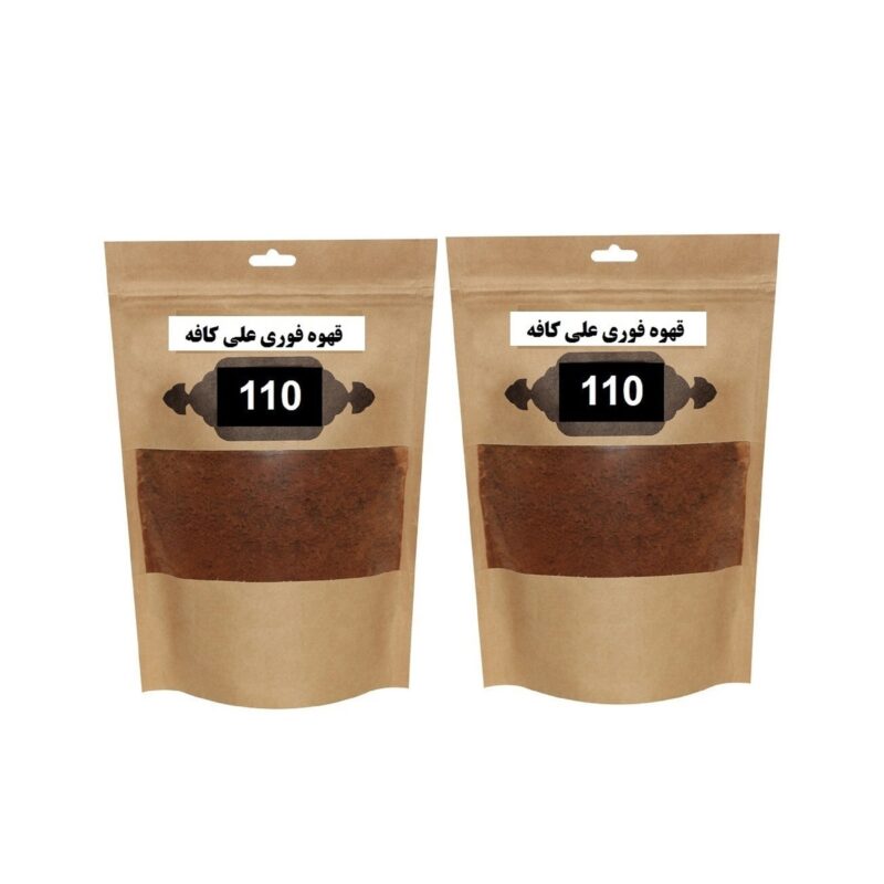 Ali Cafe instant coffee 110-400 grams, 2 pieces pack