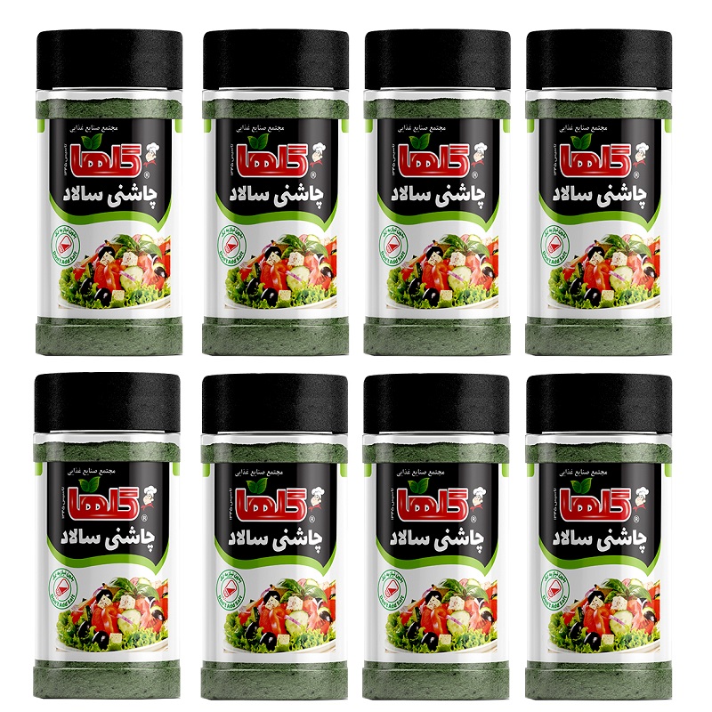 Flower salad dressing - 80 grams, pack of 8 pieces