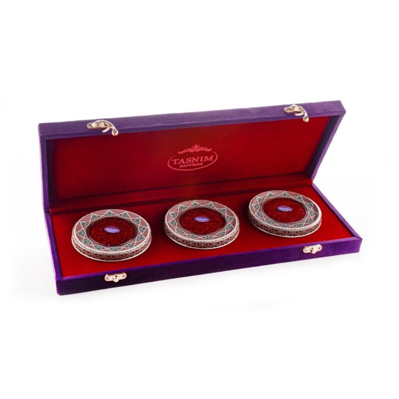 Sargol saffron Khatam Tasnim package of 3 pieces