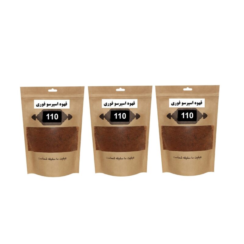 Instant Espresso Coffee 110-400 grams, pack of 3