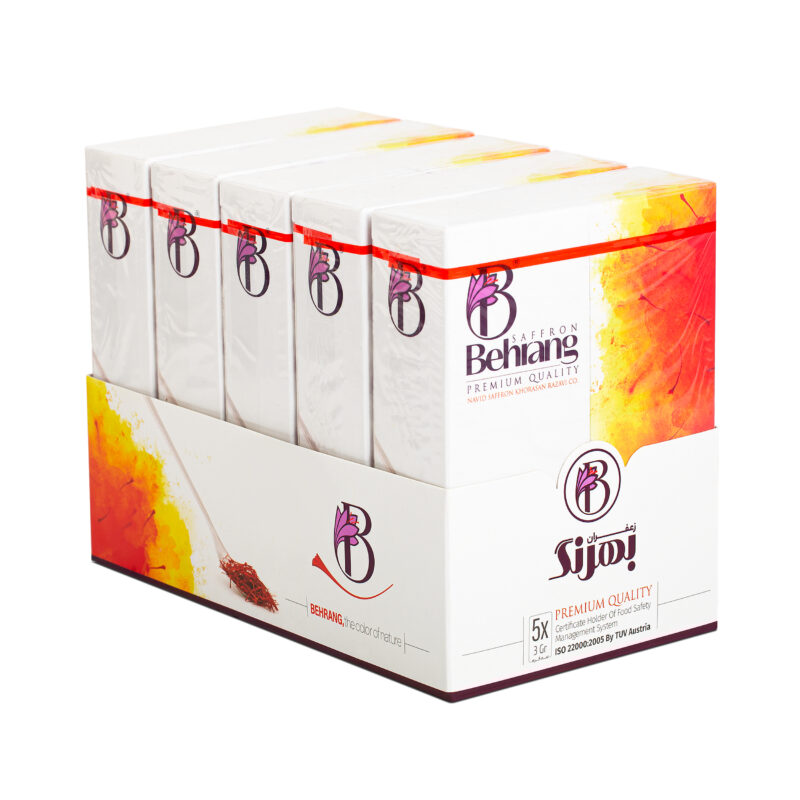 Sargol Behrang saffron - 3 grams, 5 pieces