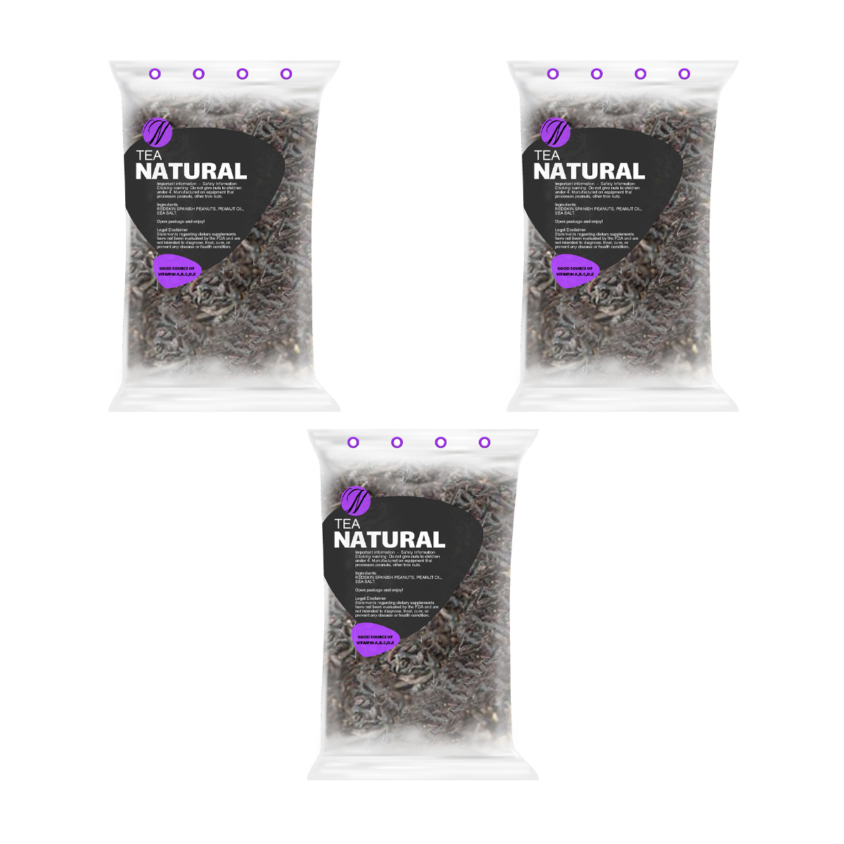 Zarin Ceylon natural powder tea - 500 grams, pack of 3