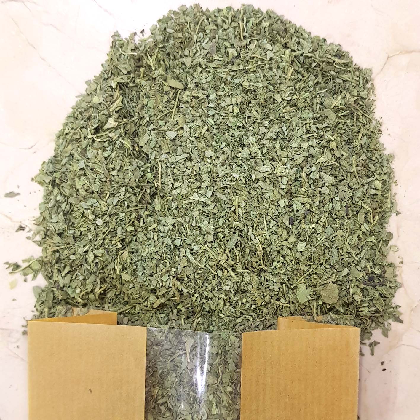 Invigorating dry basil vegetable - 200 grams - Image 4