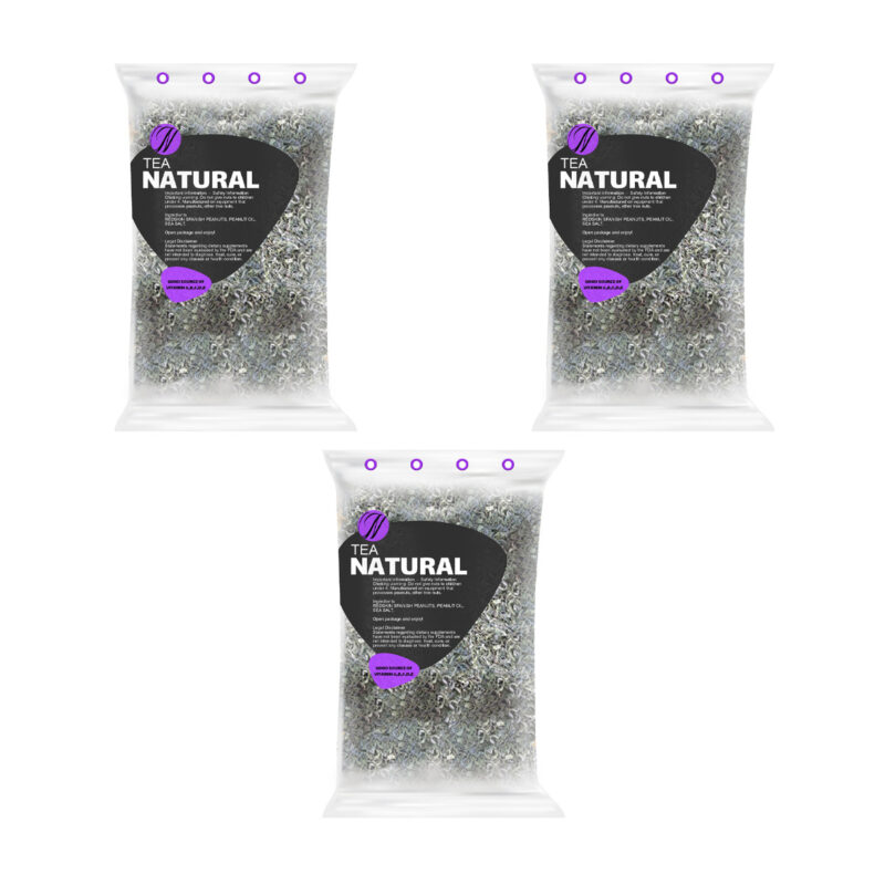 Natural Iranian green leaf tea - 500 grams, pack of 3