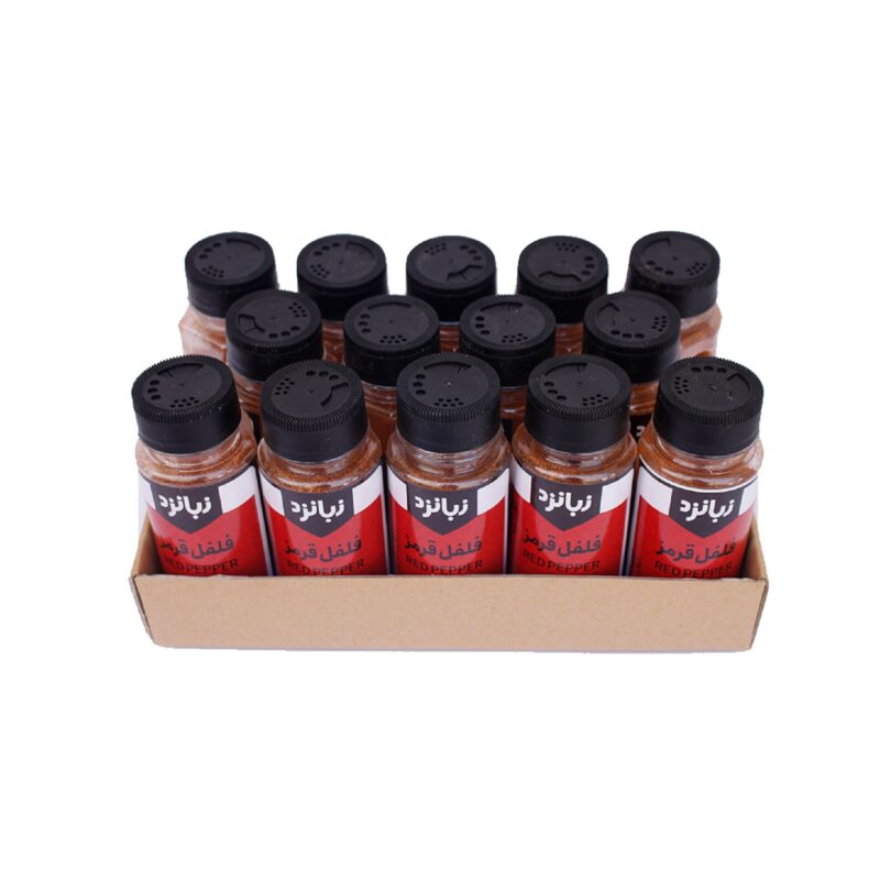 Zanzed red pepper - 65 grams, set of 14 pieces