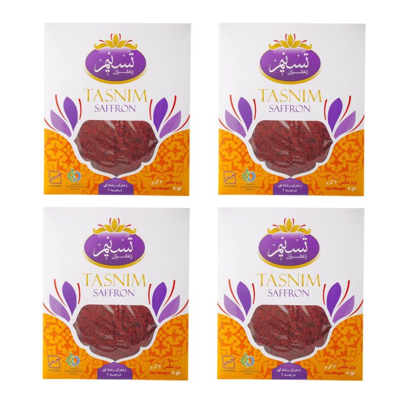 Sergol Tasnim saffron - 4 grams, 4 pieces