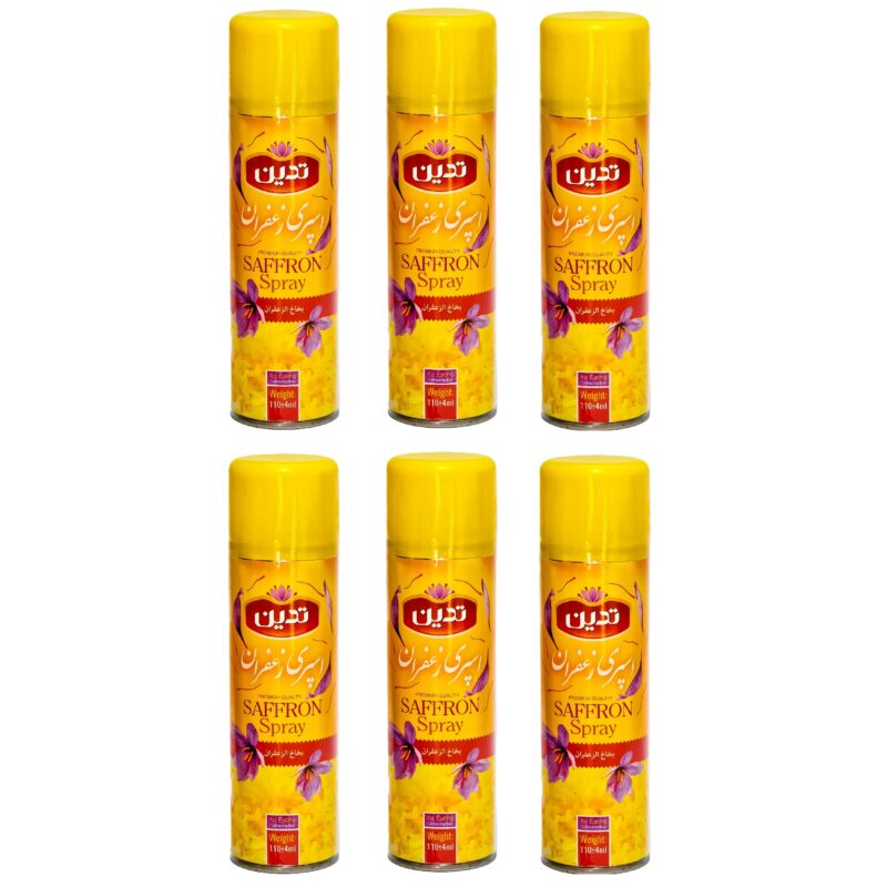 Tedin saffron spray - 110 ml set of 6 pieces