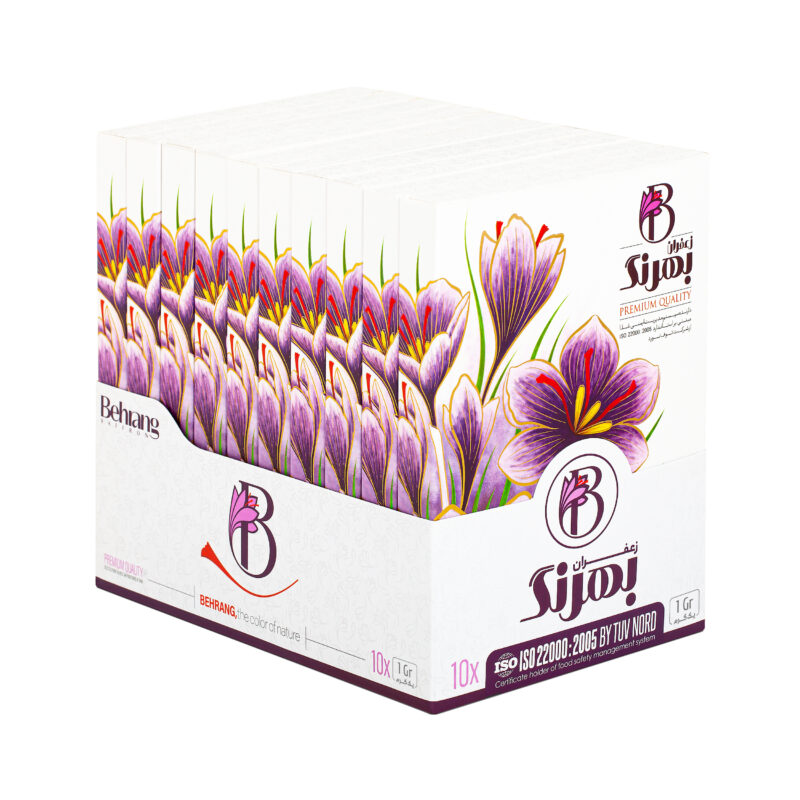 Sargol Behrang saffron - 1 gram, 10 pcs