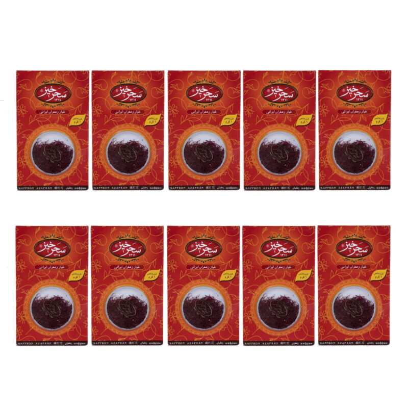 Dawn saffron - 1 gram, pack of 10 pieces