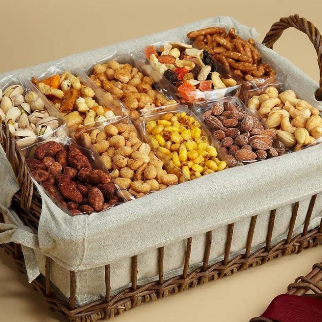 How to Create a Nut and Dried Fruit Gift Basket