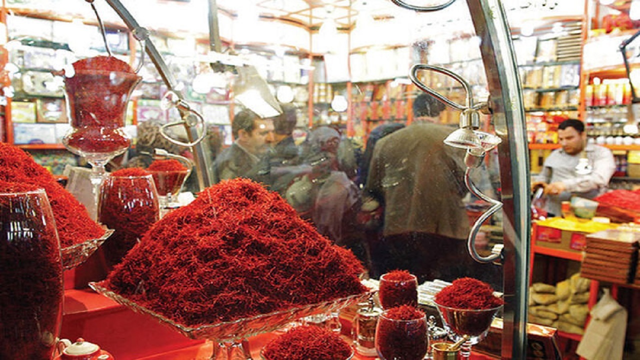 Mashhad saffron market