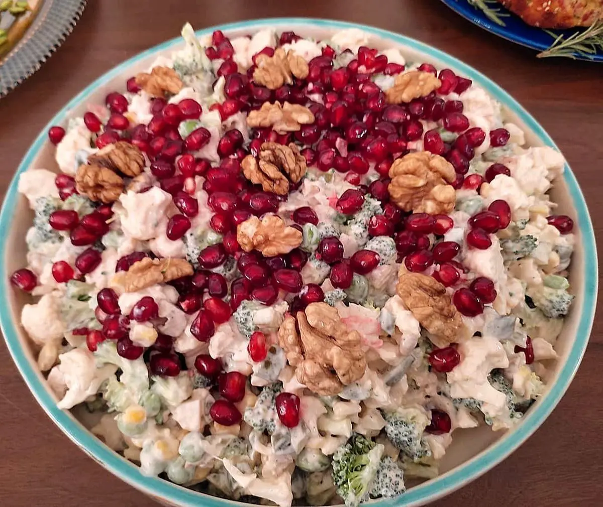 Pomegranate and Walnut Salad with Sumac