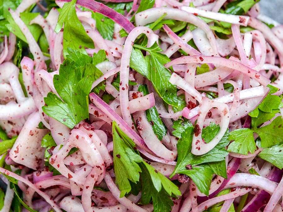 Sumac and Herb Salad (Salad-e Sabzi)