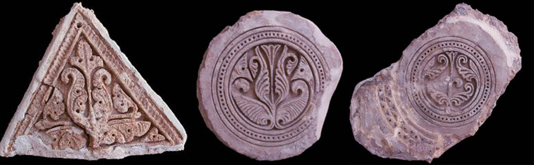 Vegetal motifs of the Sassanid period